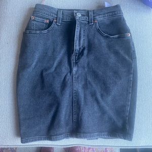 Levi’s vintage Jean mini skirt